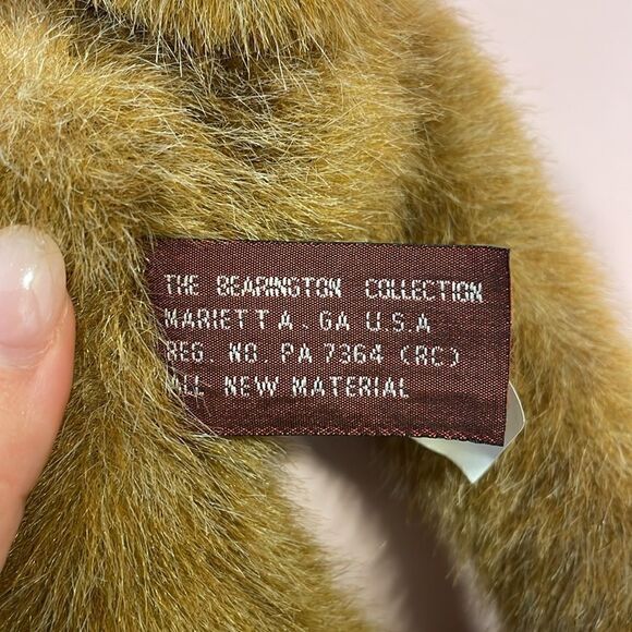 The Bearington Collection Sophie with Purple Dress and Hat with Flower Good Used - Picture 8 of 12